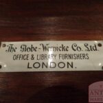 Antieke mahoniehouten stapelbare originele Globe Wernicke boekenkast 3