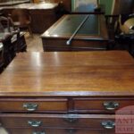 antiek eikenhouten Engels ladekastje 3