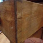 antieke mahoniehouten hoge smalle ladekast 3