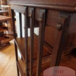 Antieke eikenhouten boekenmolen 3