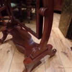 Antieke Engelse mahonie pas spiegel 2