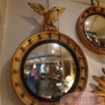 Antieke Engelse Regency butlers spiegel 1