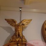 Antieke Engelse Regency butlers spiegel 2