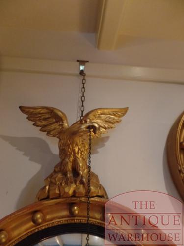 Antieke Engelse Regency butlers spiegel 2