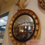 Antieke Engelse Regency butlers spiegel 3