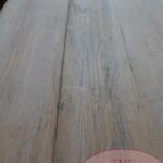 Antieke Franse eikenhouten eettafel 2