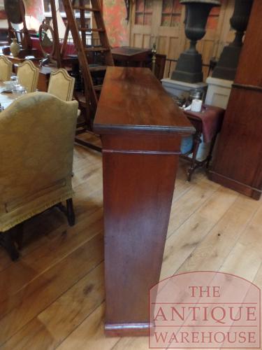 Antieke open lage boekenkast 3