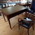 Antieke Regency library table, 1800/1820 1