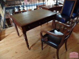 SOLD antieke regency library table, 1800 / 1820