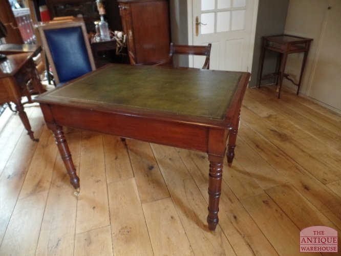 Antieke Regency library table, 1800/1820 2
