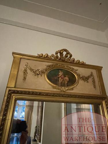 Antieke spiegel gemaakt in Frankrijk omstreeks 1900 3