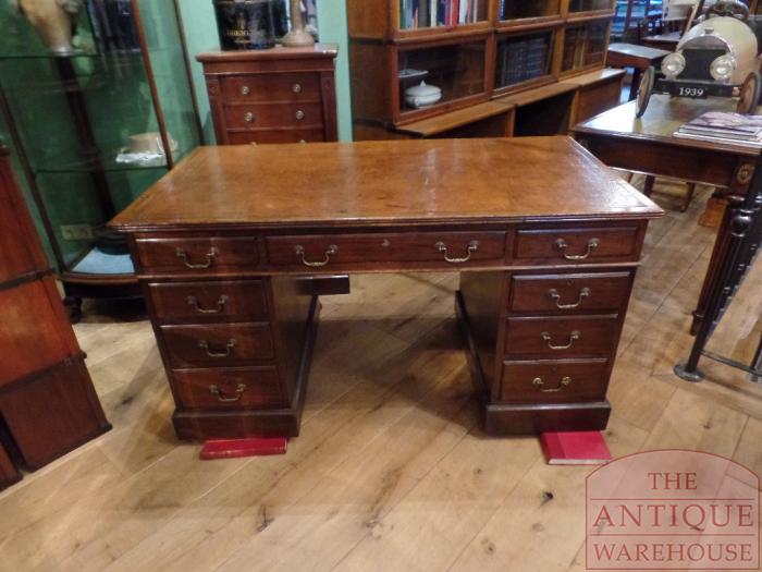 SOLD VERKOCHT antiek Engels mahonie bureau