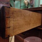 Antiek Engels mahonie bureau 4