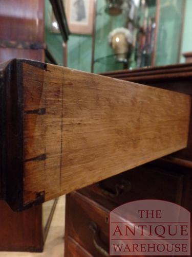 Antiek Engels mahonie bureau 4