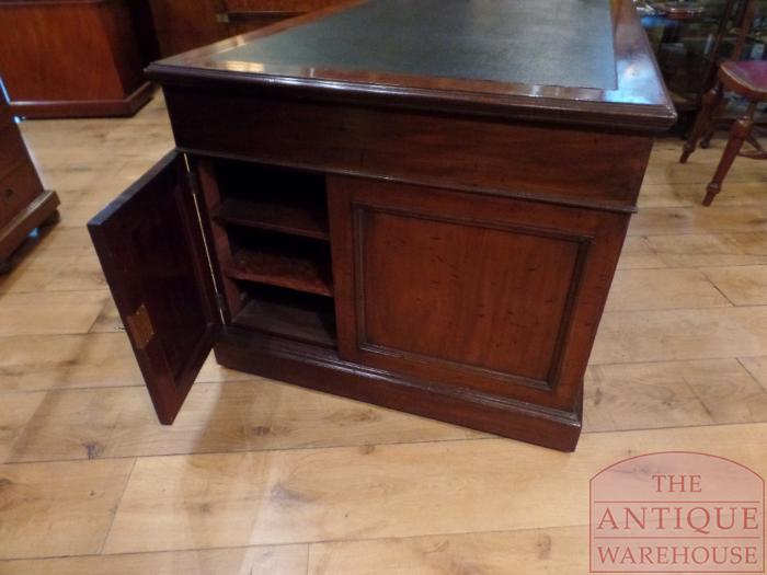 Antiek mahonie bureau 2