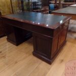 Antiek mahonie bureau 3