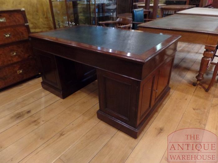 Antiek mahonie bureau 3