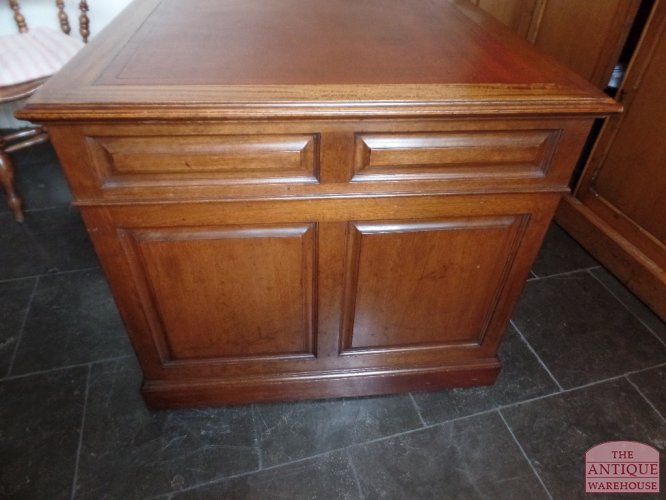 Antiek mahonie Engels bureau 2