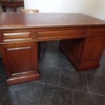 Antiek mahonie Engels bureau 3
