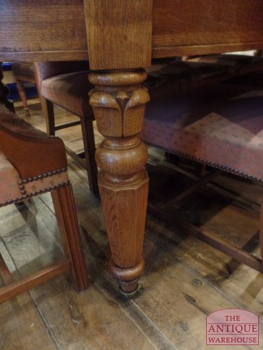 Antieke coulissen tafel 2