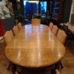 Antieke coulissen tafel 3