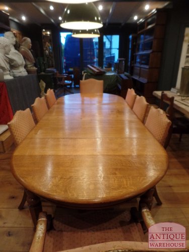 Antieke coulissen tafel 3