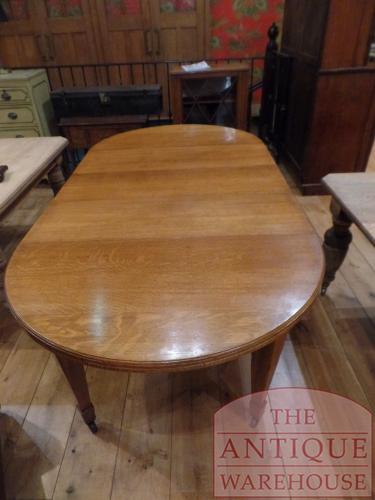 Antieke eiken Engelse eikenhouten ronde tafel, max 10 personen 2