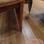 Antieke eiken Engelse eikenhouten ronde tafel, max 10 personen 3