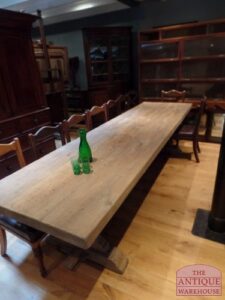 SOLD, VERKOCHT, antieke eiken Franse (Normandie) kasteel tafel