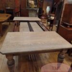 Antieke eikenhouten Engelse tafel, max 14 personen 1