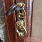 antieke eikenhouten vitrinekast 2