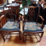 set van acht Engelse stoelen 1