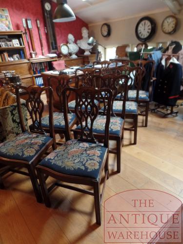 set van acht Engelse stoelen 2