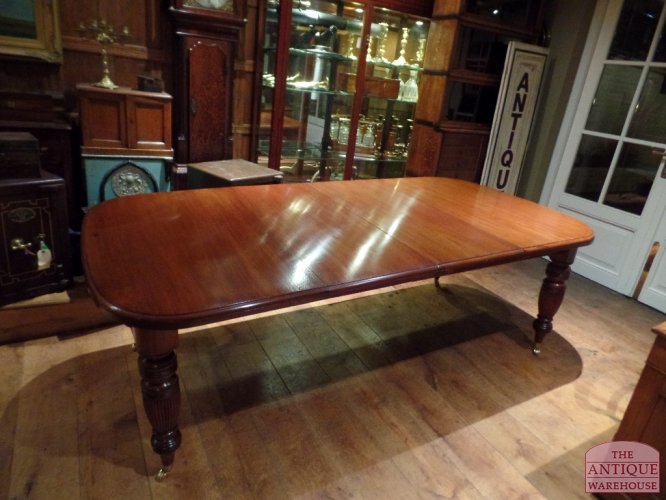 Antieke Engelse coulissentafel 2