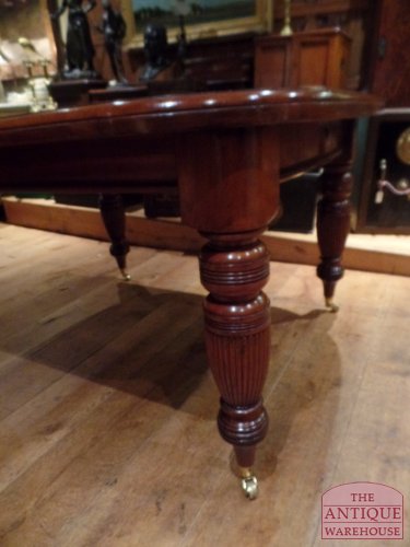 Antieke Engelse coulissentafel 3