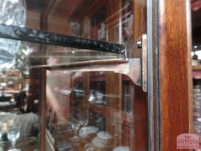 antieke mahonie vitrinekast 3