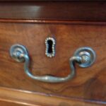 antieke mahonie Engelse ladekast 2