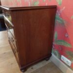 antieke mahonie Engelse ladekast 3