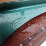 antieke mahonie Engelse vitrinekast 3