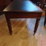 Antieke mahoniehouten schrijftafel circa 1850 2