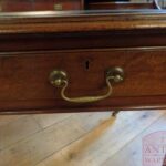 Antieke mahoniehouten schrijftafel circa 1850 5