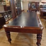 Antieke schrijftafel, bibliotheektafel uit Derby circa 1850 1