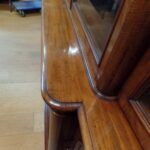 Antieke mahonie Victoriaanse breakfront boekenkast 3