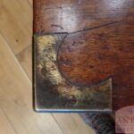 Antieke military kist met Chubb-slot 2