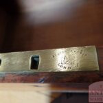 Antieke military kist met Chubb-slot 3