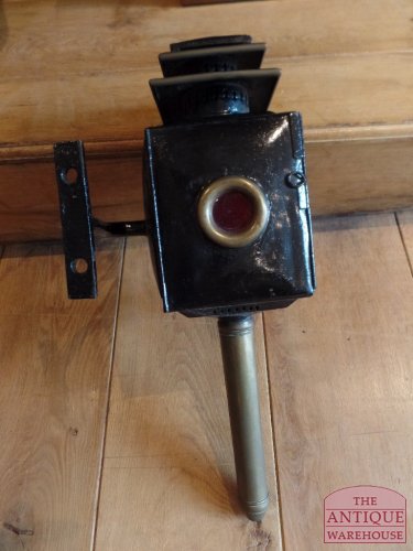 Paar antieke koetslampen 2