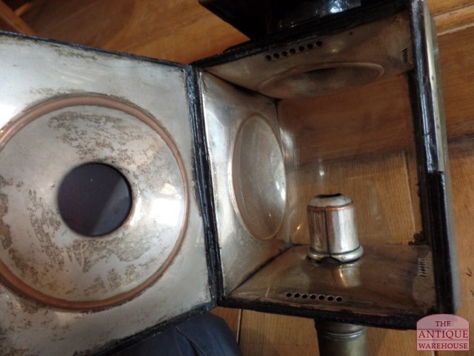 Paar antieke koetslampen 3