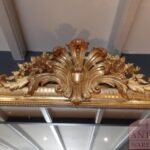 Super antieke Franse Louis Philippe spiegel 2