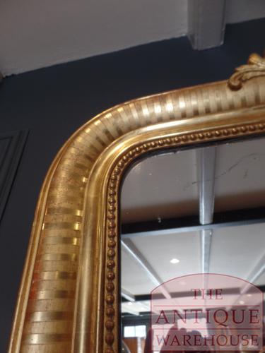 Super antieke Franse Louis Philippe spiegel 3