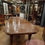 Unique oak max 20 persons English concertina table 2